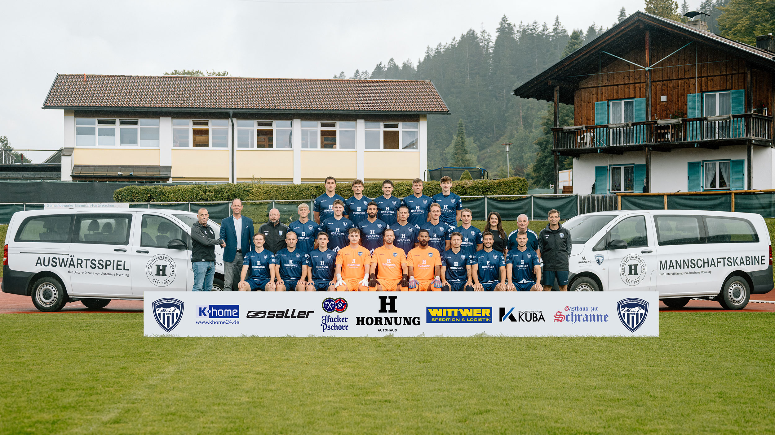 Erste Mannschaft des 1.FC Garmisch-Partenkirchen Saison 25/26