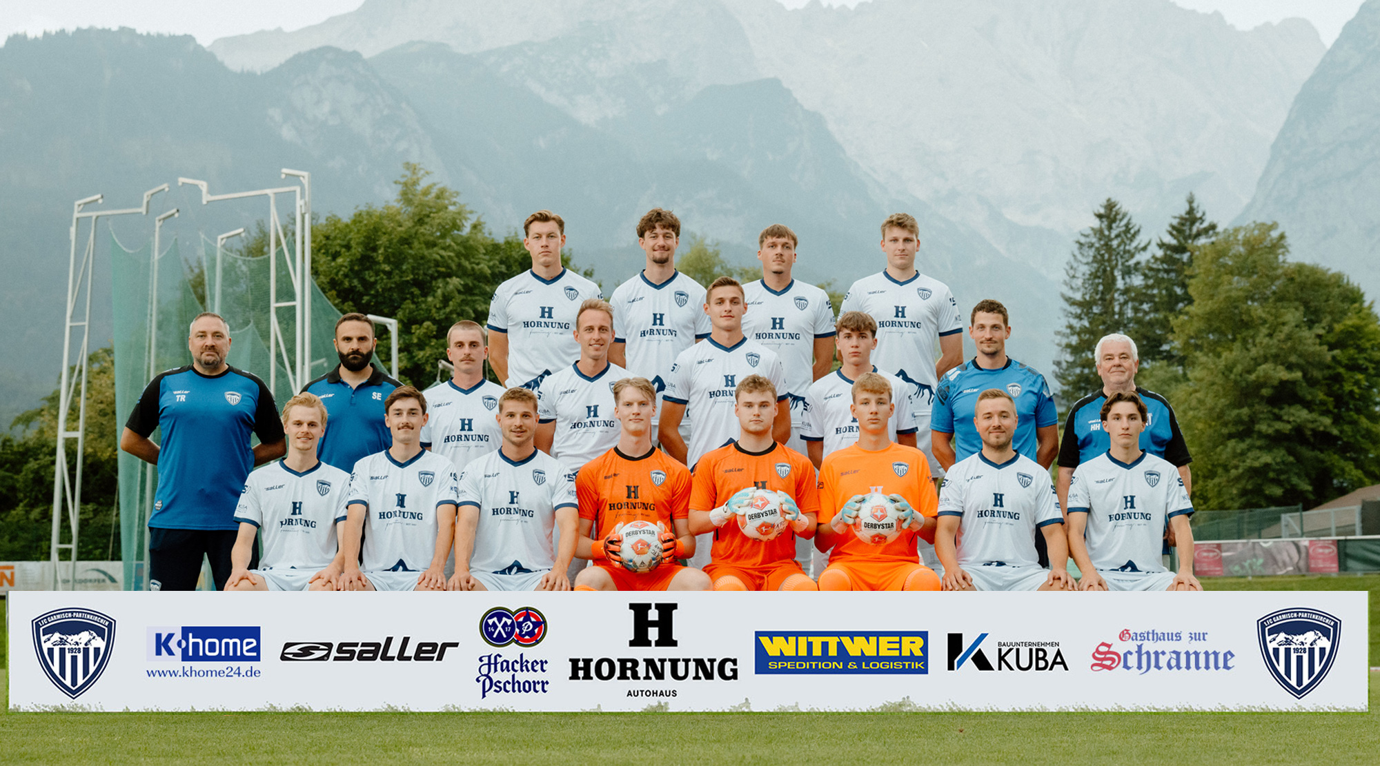 Erste Mannschaft des 1.FC Garmisch-Partenkirchen Saison 26/27